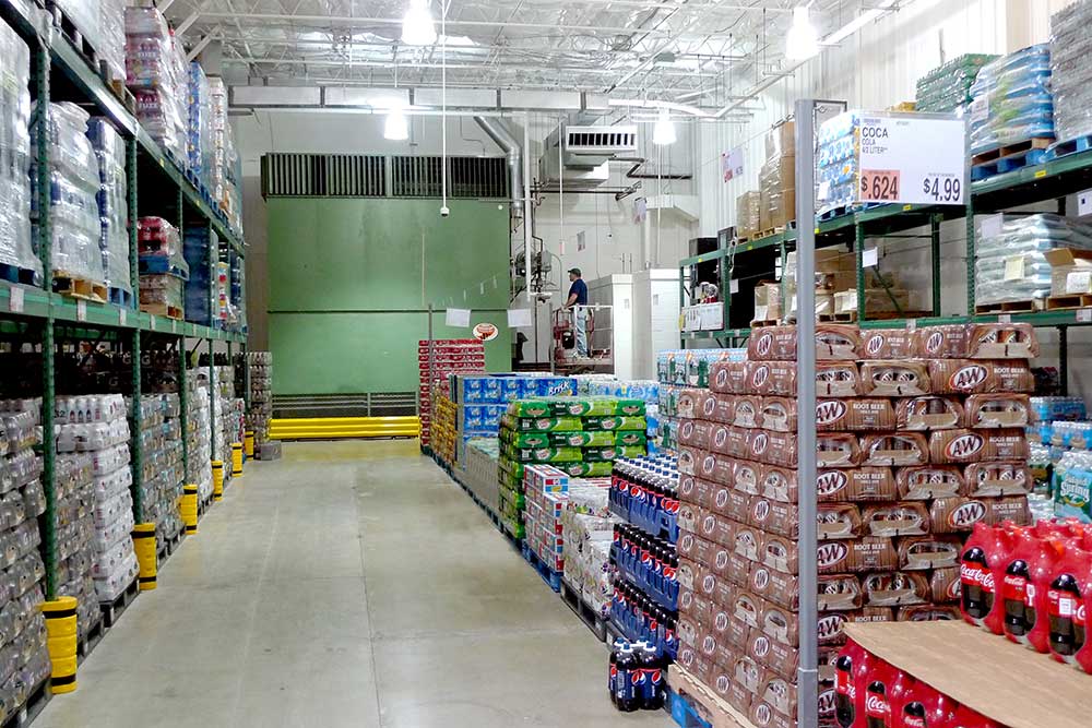 Johnson Air-Rotation Beverage Warehouse